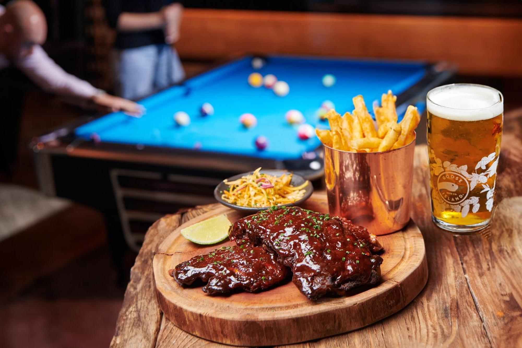 Five Luxe Hotel Dubai Exterior photo A plate of pork ribs