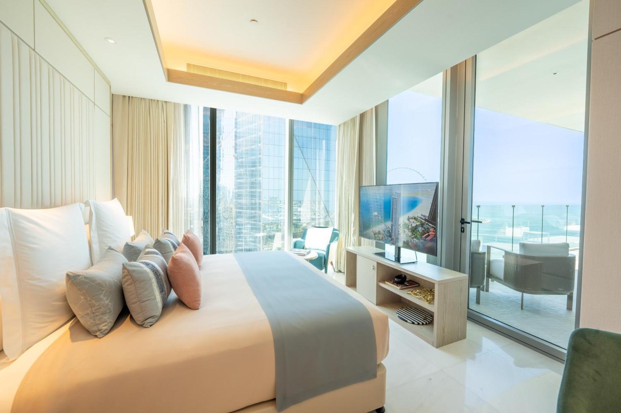 Five Luxe Hotel Dubai Exterior photo A bedroom at the Ritz-Carlton, Maldives